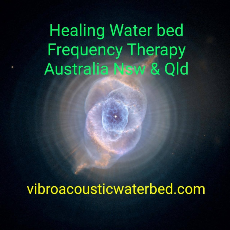 Healing frequencies water bed Therapy nsw qld